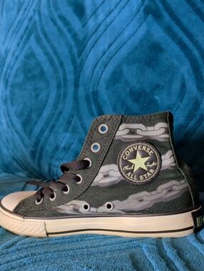 Converse Kids' Chuck Taylor All Star High Top Sneakers - Black/Grey